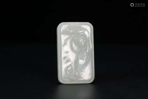 Hetian jade guanyin brand, the quality of the jade is exquis...