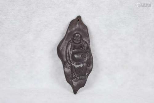 : pure old Chen xiang "maitreya" pendant with old ...