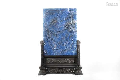 . Night. The stories of famous artists, lapis lazuli, plaque...