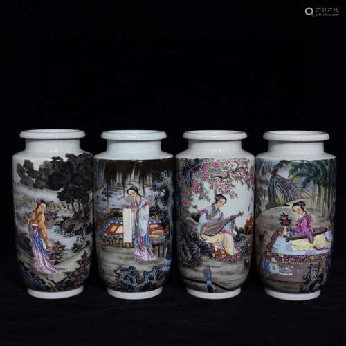 Pastel talented woman figure lantern bottles of a high 20.5 ...