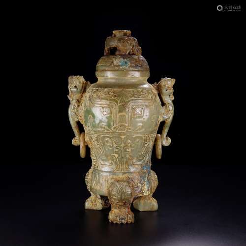 , jade bottle and Tian Shan gluttonous grainSize, long and w...