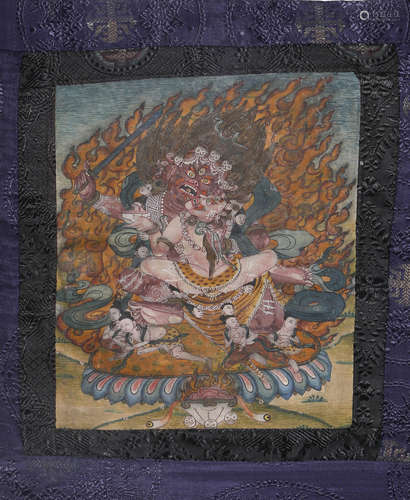 A Chinese Thangka