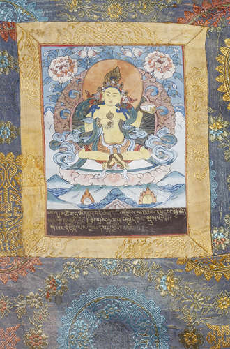 A Chinese Thangka