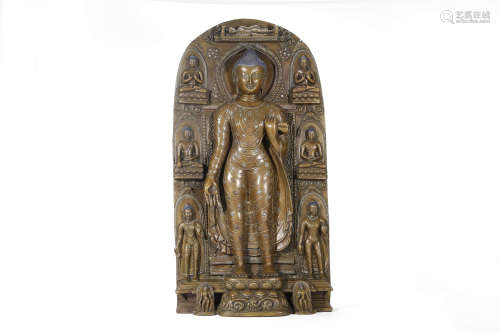 A Gilt-Bronze Statue Of Standing Avalokitesvara