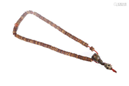 A Gabala Necklace, Dzi Bead