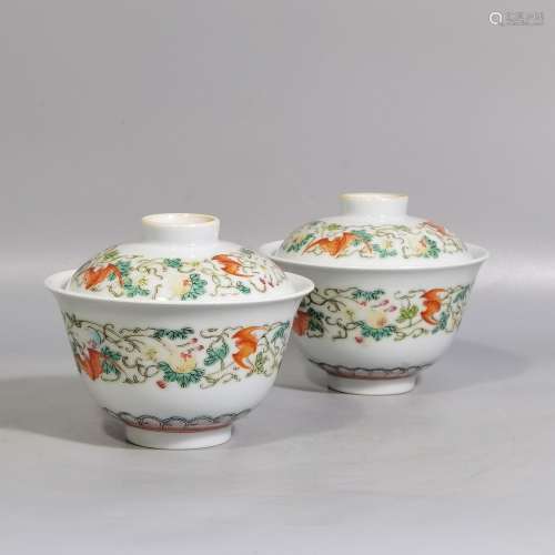 Pastel < both ferro > tureen a pair of high caliber 10...