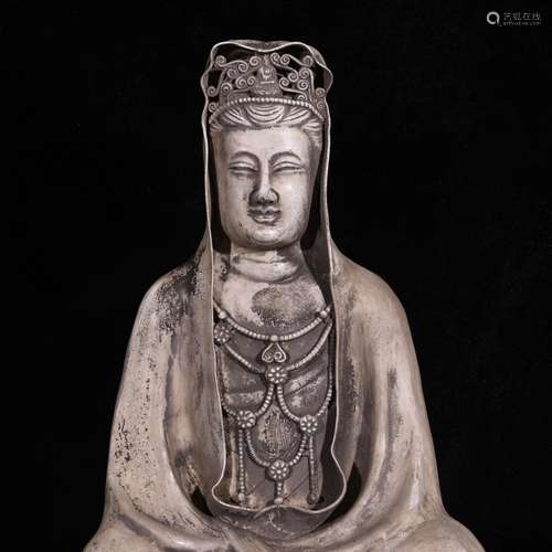 Big porcelain avalokitesvara statues 35.7 * 25.3 cm high