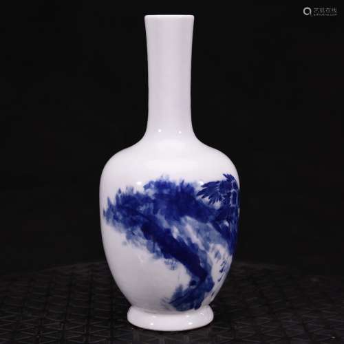 Porcelain industry custom step king of blue and white birds ...