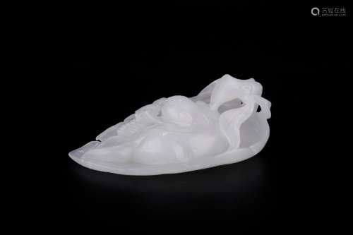 And hetian jade put a catSize: 8 x 5 x 3 cm weight: 72 gFrom...