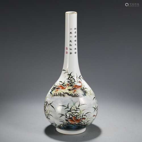 , colorful duck shape vaseSize, 35 diameter of 14 cm high we...