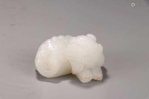 A: hetian jade day John Paul4.7 cm long, 3.7 cm wide, 3 cm h...