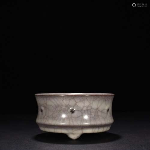 Kiln cream-colored nail glaze drum furnace7.5 cm high 14.5 c...