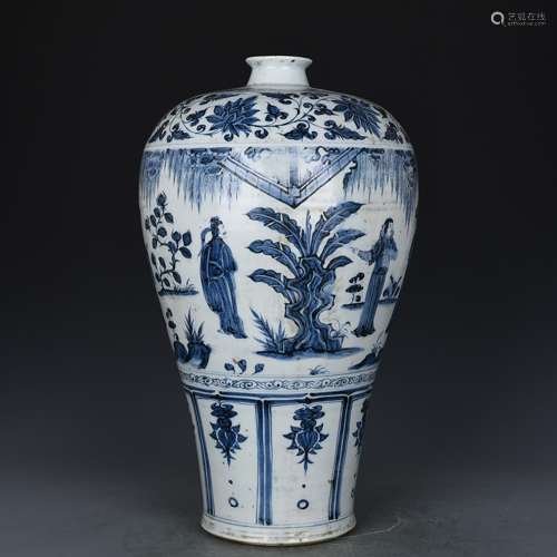 The best blue and white brocade stories of incense grain mei...
