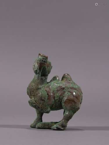 Generation of ancient jade camel furnishing articles.Specifi...