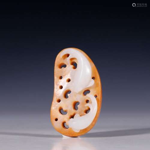 Hetian jade seed makings Pisces widgetsSpecification: high 6...