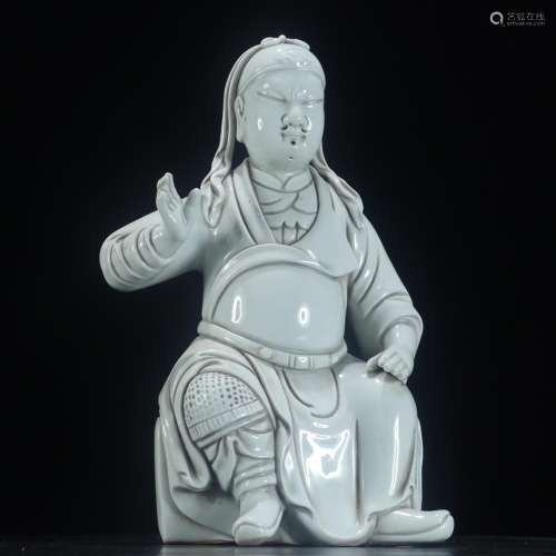 The duke guan statues dehua white porcelainSpecification: hi...