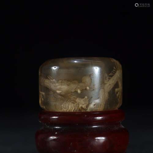 Old crystal therefore BanZhi dragon patternSpecification: hi...