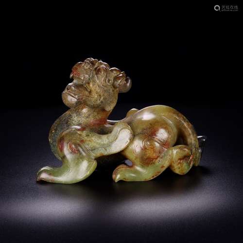 And Tian Shan benevolent, jade oil moisten, carved the sharp...