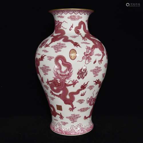 Carmine YunLongWen bottle,Size 59.5 x 36,