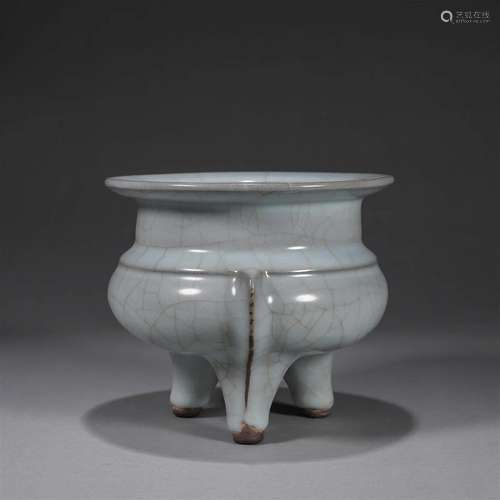 A Ge kiln porcelain censer