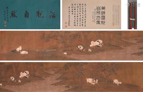 The Chinese calligraphy and painting scrolls, Chen Juzhong m...