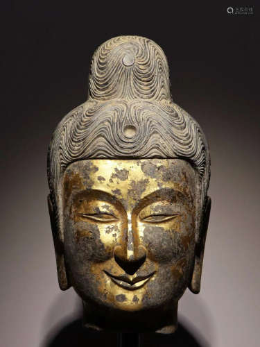 Great Wei Golden Buddha Head