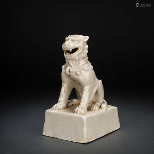 Ding Kiln Lion Before Ming Dynasty