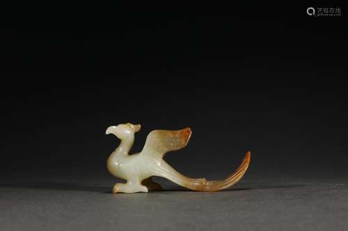 Ancient jade bird furnishing articlesSize: 8.8 * 2.4 * 4.1 c...