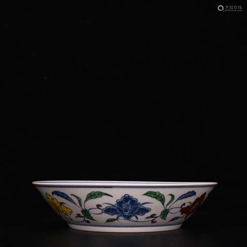 Chenghua red color bucket blue-greens okra tray5.8 cm high 2...