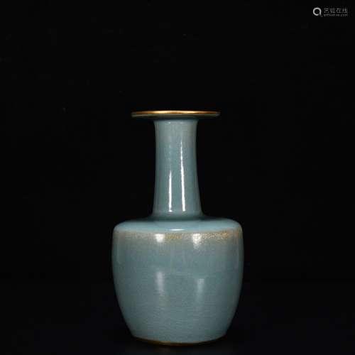 Your kiln azure glaze paper mallet bottle gold buckle (in )2...