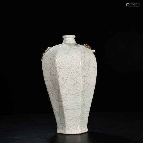 Egg white glaze eight Fang Mei bottles of 36 * 18 900 cm