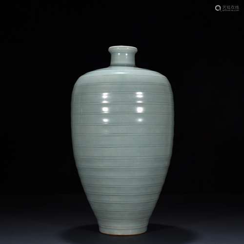 Longquan celadon powder blue glaze dazzle grain mei bottles ...