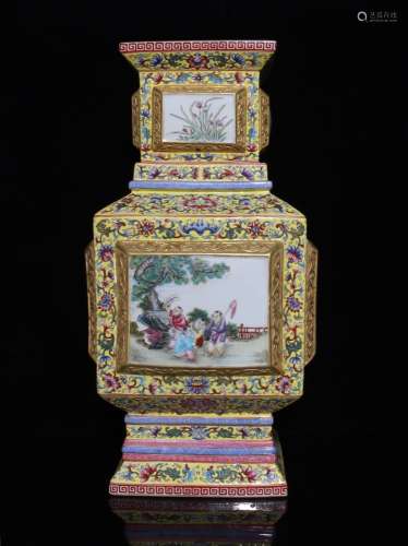 Pastel YingXiWen square bottle, 49.5 x 25