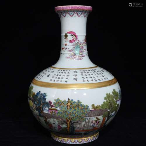 enamel paint made in heaven and heavily bottle,Size: 36.5 cm...