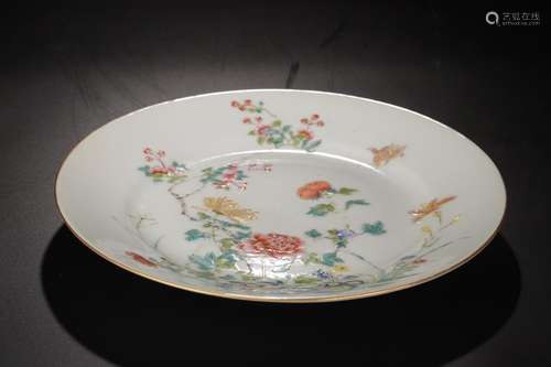 :emperorpastel flowers shallow abdomen plate3 ㎝ size: diamet...