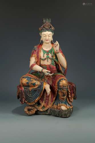 Clear the camphor wood alcohol at guanyin cave paintingSize:...