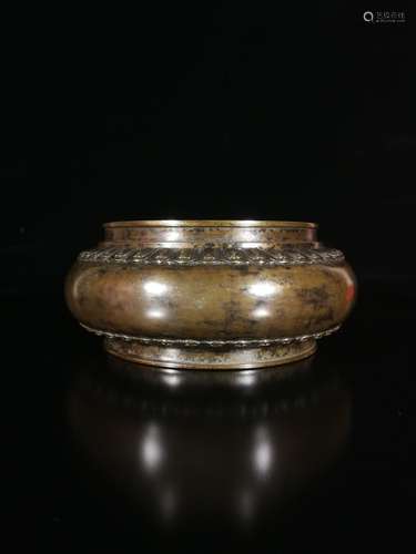 year "lotus pattern copper incense burnerSize: diameter...