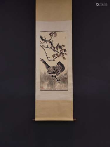 , Gao Jianfu paper animalsHeart size, x95.5 44.3 cm