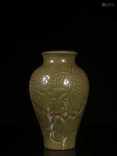 .Exquisite dragon yao state kiln designSize: 21.2 cm high, a...