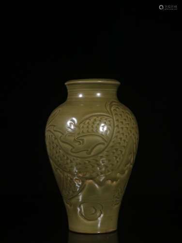 .Exquisite dragon yao state kiln designSize: 21.2 cm high, a...