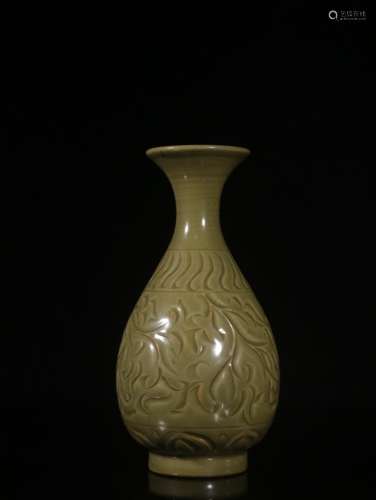 .Exquisite decorative leaves yao state kiln okho spring bott...