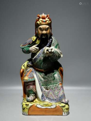 High, Wei Hongtai sculpture enamel duke guan to read during ...