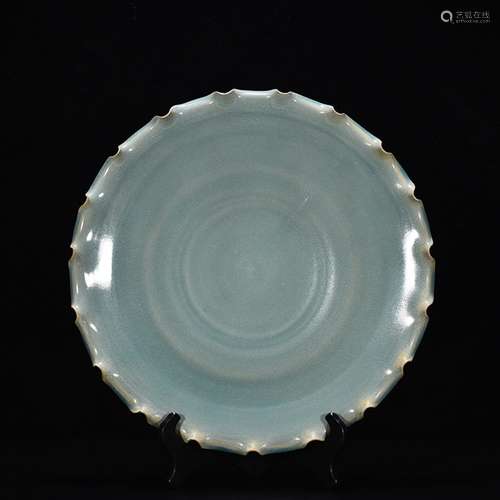 Your kiln Cui glaze flower market5.8 cm high 39.5 cm wide