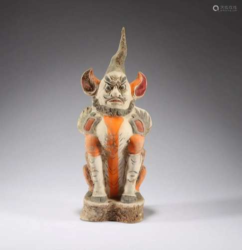 Painted white pottery of the Tang Dynasty