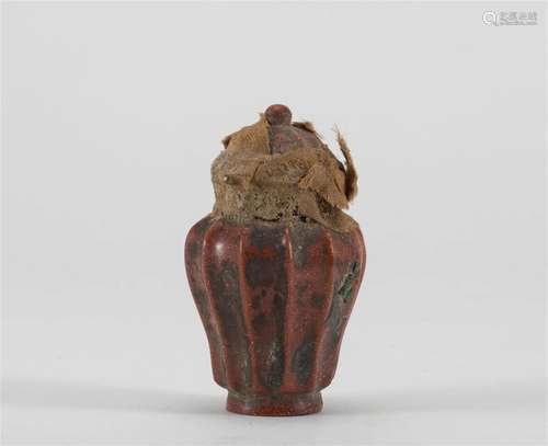 Qing Dynasty Buddhist relics pot