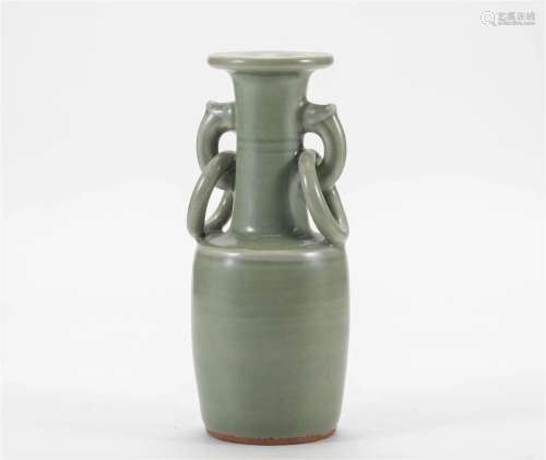 Song Dynasty Longquan Double Ear Bottle