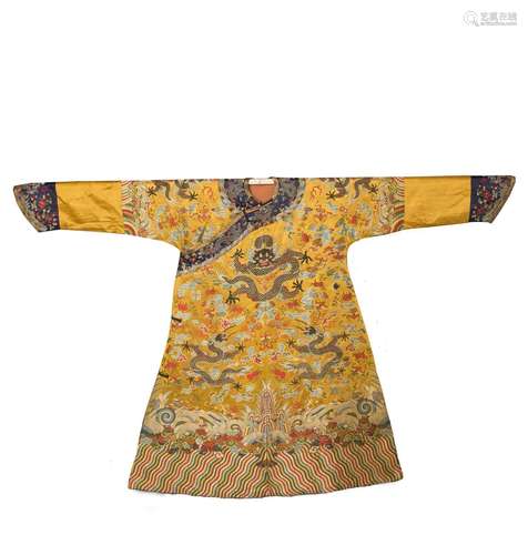 Qing Dynasty Dragon Robe