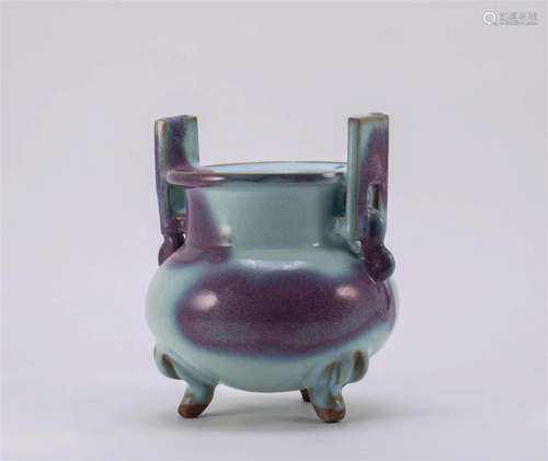 Jun kiln incense burner of the Song Dynasty