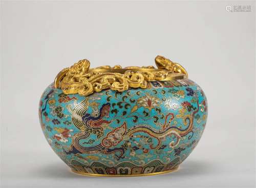 Qing Dynasty cloisonne washing