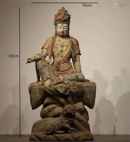 The statue of Nanmu Zizi Guanyin in the Ming Dynasty